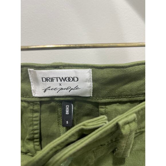 Free People x Driftwood Embroidered Flower Chino Pants Sz S - Picture 4 of 7